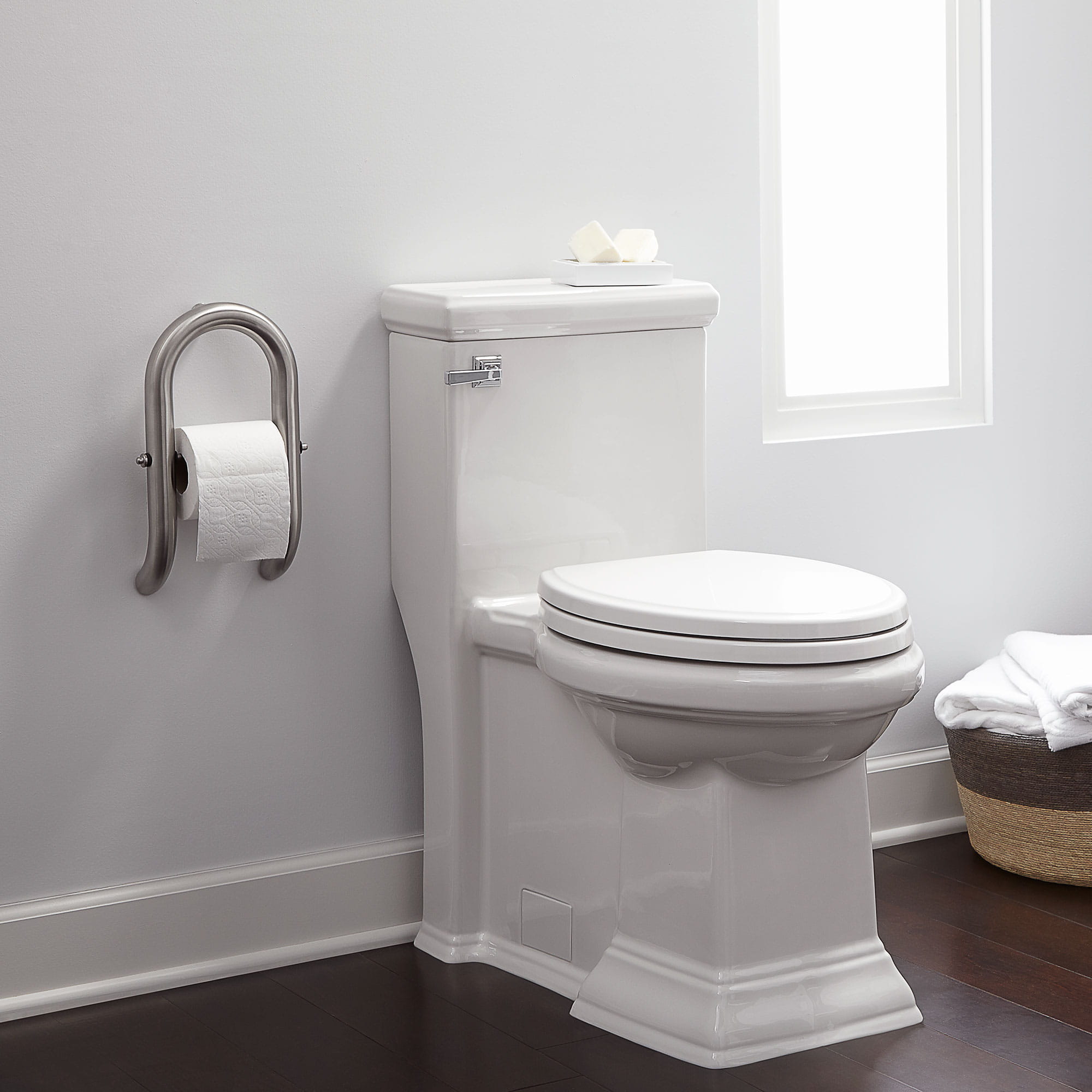 Town Square FloWise Right Height Elongated One-Piece 1.28 gpf Toilet
